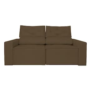 Sofá Retrátil-reclinável 2,00m Confortável Luxo Balaqui Marrom