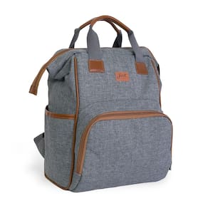 Mochila de Maternidade Just Baby Multifuncional Denver Cinza