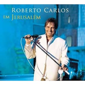 DVD Roberto Carlos - Em Jerusalém Dvd + CD DUPLO EM LAS VEGAS