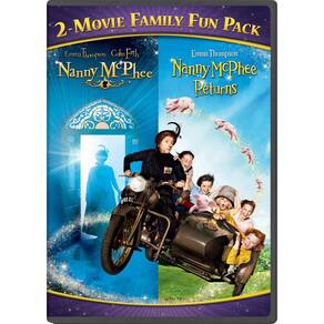 DVD Nanny McPhee/Nanny McPhee retorna selado de fábrica universal