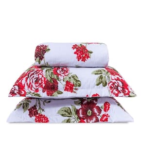 Cobre Leito King Classic Estampado 160 Fios 3 Peças - Eva