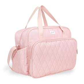Bolsa de Maternidade Grande Just Baby Colorê Rosa