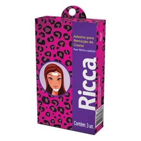 Ricca 3742 Removedor De Cravos Da Zona T com 3 und