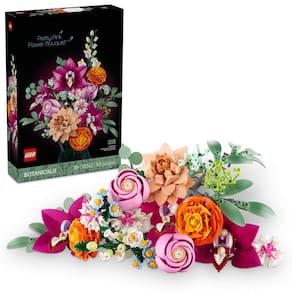 Conjunto de construção LEGO Botanicals Pretty Pink Flower Bouquet 10342