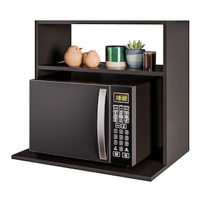 Suporte Aéreo Multiuso Para Forno Micro-Ondas Luara 60cm Preto - Abmaza