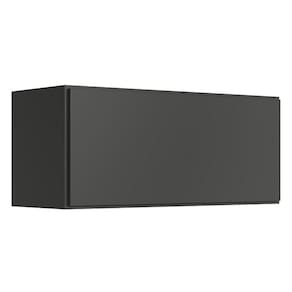 Armário Aéreo Geladeira Acácia Touch 80cm 1 Porta Basculante Chumbo - Nicioli Chumbo