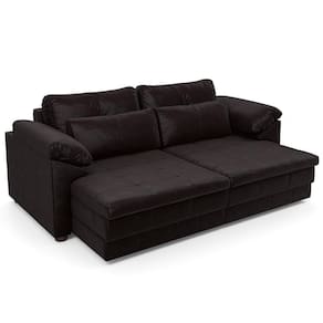 Sofá Retrátil Para Sala De Estar 2 Lugares 175cm Riza S03 Couro Vinho - Lyam Decor