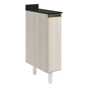 Balcao Com Tampo 1 Porta 20cm Mdf 16796 Bianco Toq Bianco Toq Nicioli Bianco