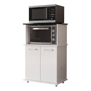 Balcão Multiuso Isis 2 Portas Para Forno E Micro-ondas Branco - Nicioli Branco