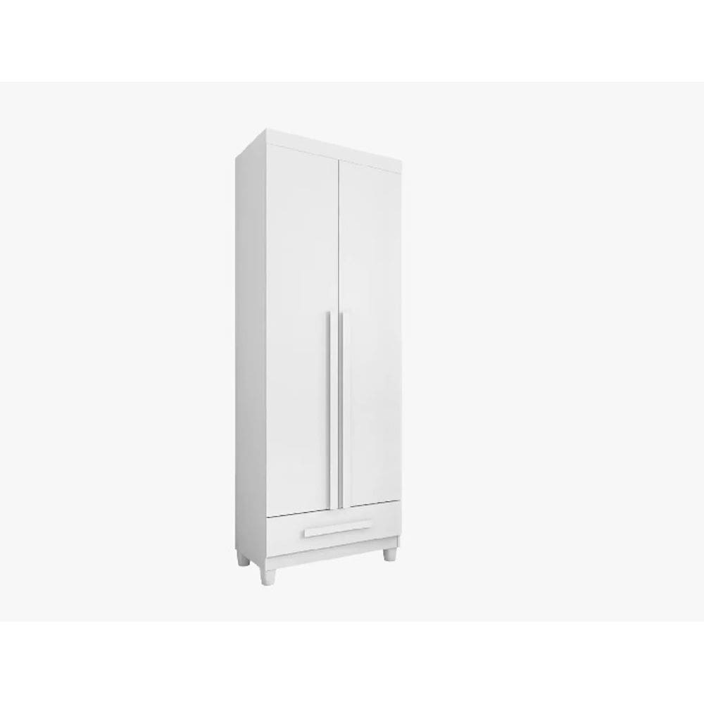 Roupeiro Dubai 2 Portas Branco - RV Móveis
