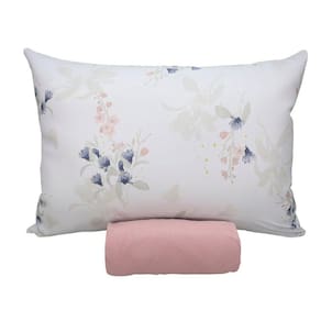 Jogo De Cama Portallar Solteiro Malha 100% Algodão Premiun Classic Marcela 2 Peças Rosa Brid