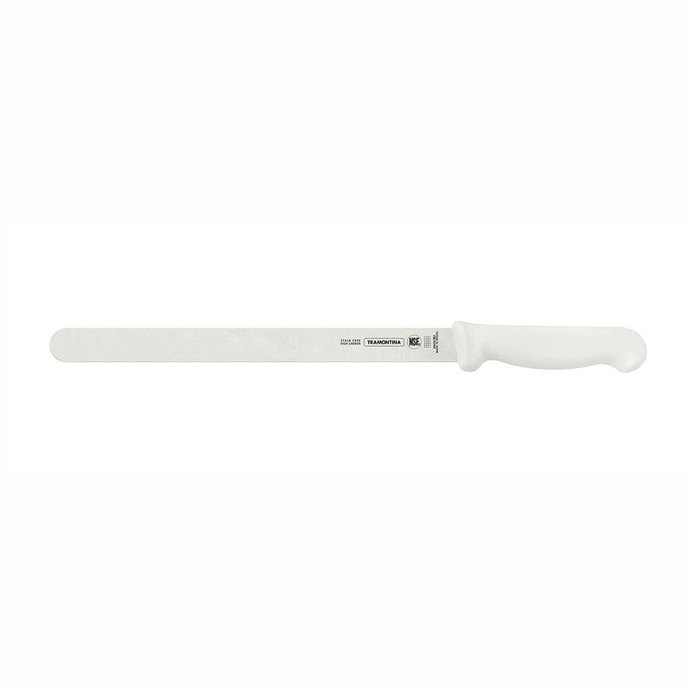 Faca Fiambres Lâmina Inox E Cabo Em Polipropileno Branco 12 - Tramontina 24628082