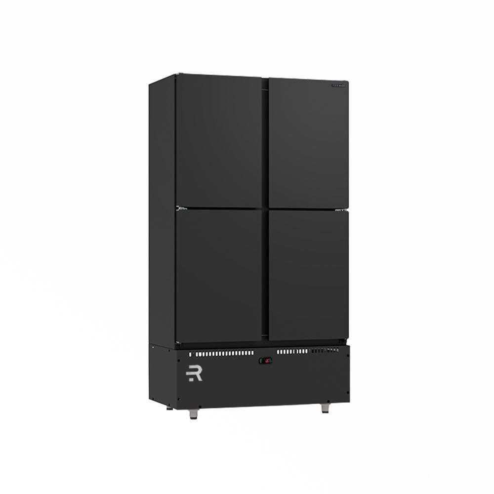 Mini Câmara 4 Portas Resfriados 744l Preto 0 A 7ºc Ar Forçado Motor Inferior Mcr4pp - Refrimate 220V