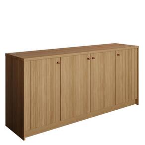 Buffet Aparador Lia 4 Portas Nature - Cimol Móveis Nature