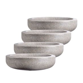 Vaso Jardim Afort Safira Pedra 10 x 35cm - 4 Unidades