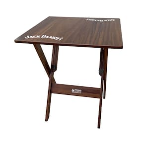 Mesa Dobrável 70x70 Madeira Personalizada Jack Imbuia - Tarimatã