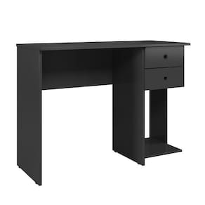 Mesa Escrivaninha 4115 2 Gavetas Preto - Qmovi Preto