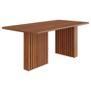 Mesa De Jantar Retangular Ester 180x90 Cinamomo Com Tampo Em Mdf - Cimol Móveis Cinamomo