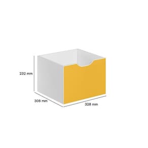 Nicho Organizador 1478 Com 9Gavetas Branco-colorido - Qmovi Branco-colorido