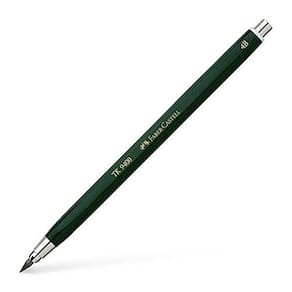 Lápis de embreagem Faber-Castell Tk9400 3mm 4B com alça ergonômica