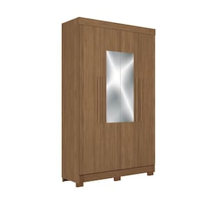 Guarda-roupa Casal 130cm 4 Pt 2 Gv C Esp Homero Estilo Mm Jatoba