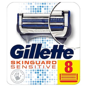 Razor Blade reabastece Gillette SkinGuard Sensitive Men x8