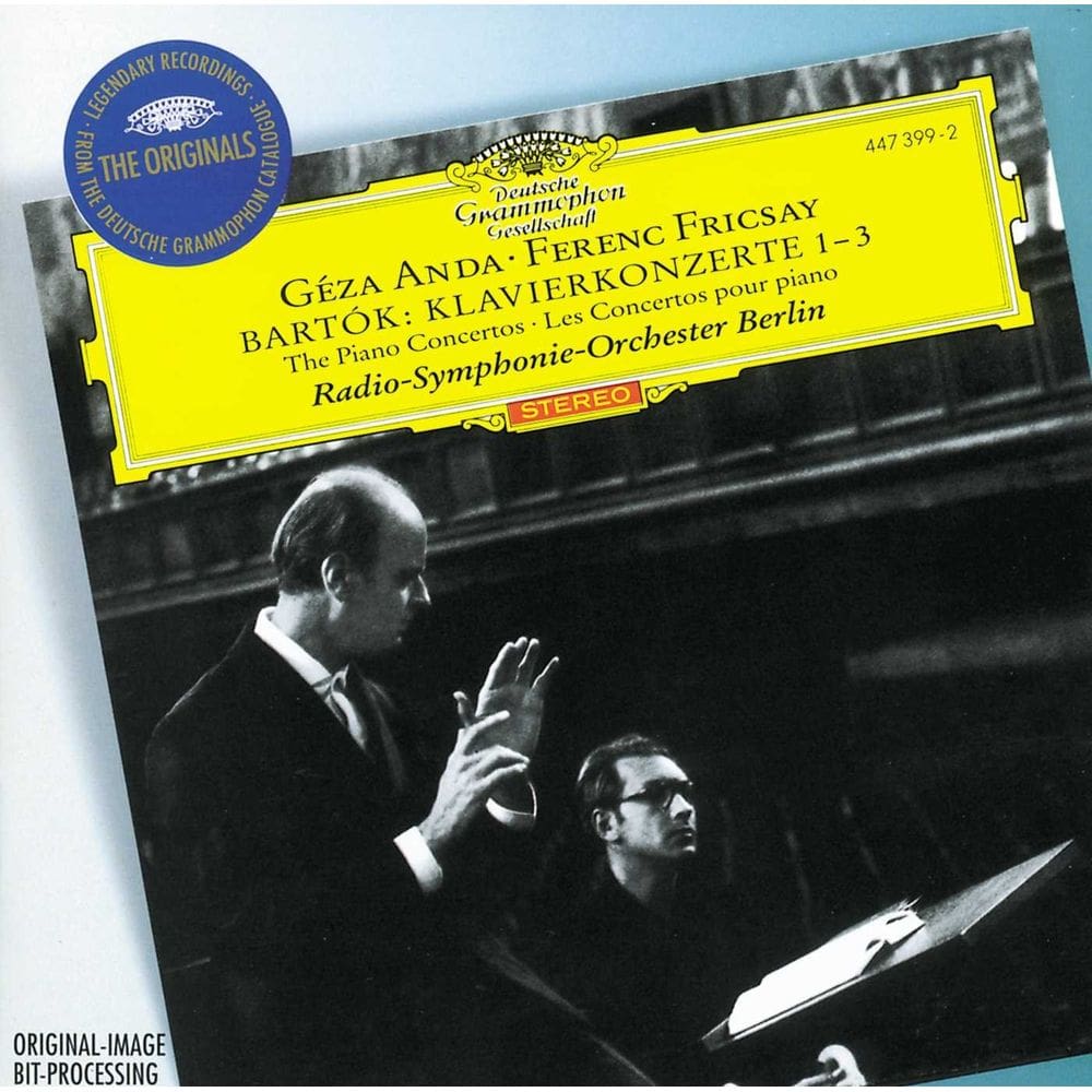 CD Bartók: Concertos para piano 1-3 de Géza Anda [Piano]