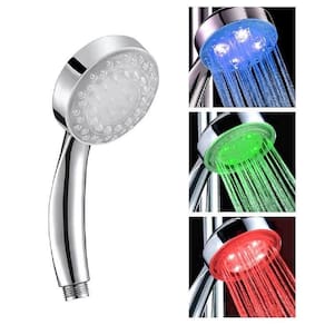 Ducha Chuveiro Led Cromoterapia Multi Cores Com Sensor De Temperatura Para Banheiro Banho Relaxante
