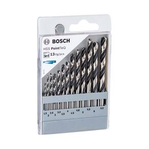 Jogo de Brocas p/ Metal Bosch Pointteq 13 Peças 1,5 a 6,5mm