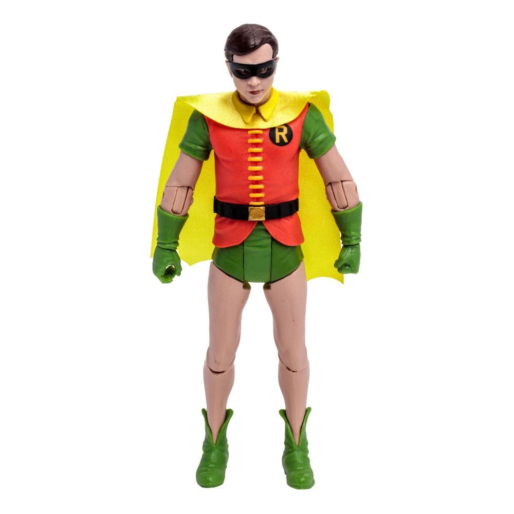Boneco de ação McFarlane Toys DC Retro Robin Batman 66` 15cm