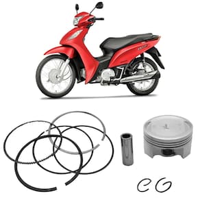 Kit Pistão Anel Motor 0.50 Biz 125 2006 a 2010 Controlflex
