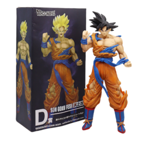 Boneco de ação Sanmu Dragon Ball Super Saiyan Fight PVC