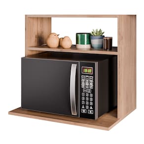 Suporte Aéreo Multiuso Para Forno Micro-Ondas Luara 60cm Freijó - Abmaza