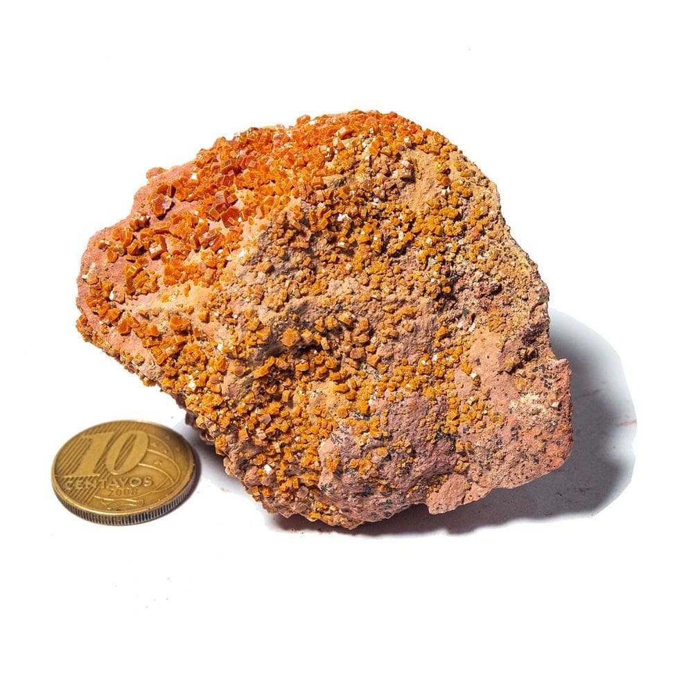 Vanadinita na Base de Laterita Natural 100 a 150g Tipo B