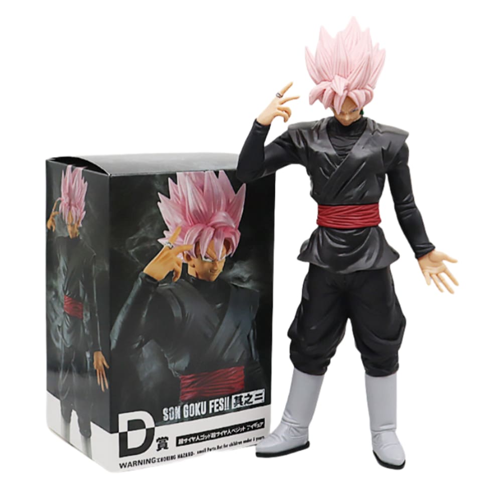 Figura de anime Sanmu Dragon Ball Goku preta rosa PVC 18+
