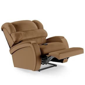Poltrona Do Papai Reclinável Kalie Controle Power Elétrico Fh9 Pu Caramelo - Mpozenato