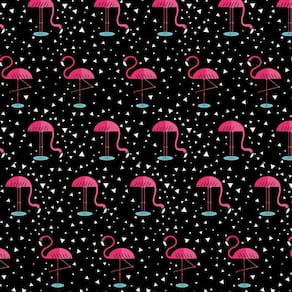 Papel De Parede Flamingo Autocolante Decorativo Sala Quarto