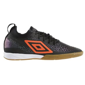 Chuteira Futsal Adamant Club U01fb078-106 - Preto/Laranja 42