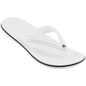 Chinelos Crocs Crocband Flip Gp 11033-100 - Branco 42