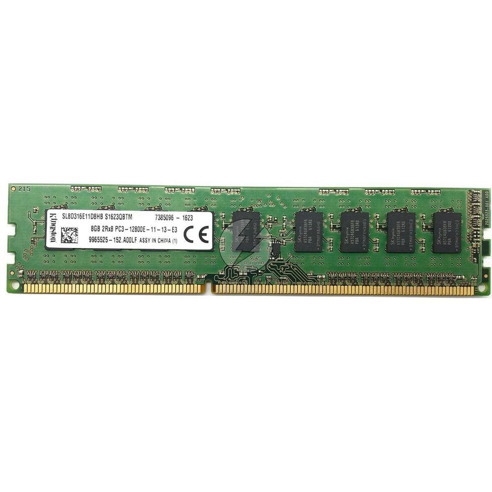 Memória Ddr3 Kingston Sl8D316E11D8Hb 8Gb 1600 Ecc Udimm