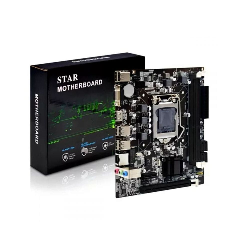 Placa Mãe Para Intel 1150 4ª Geração i3 i5 i7 DDR3 Micro ATX