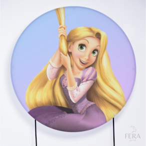 Painel Decorativo para Festa 1,50x1,50 metros Vesti Fácil com Elástico Enrolados - Fera Print