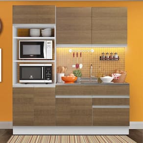 Cozinha Compacta Glamy Lívia 6 Portas 2 GavetasMadesa