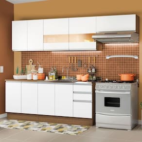 Cozinha Completa Marcela Armário+Balcão Madesa