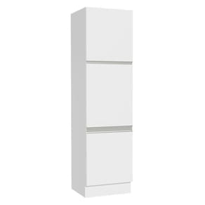 Paneleiro Glamy 3 Portas 60cm Branco Madesa