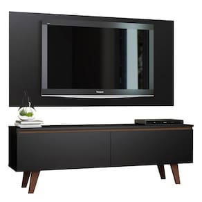 Rack Madesa Le Mans e Painel para Tv Até 55" 2 Portas