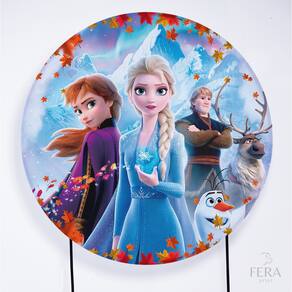 Painel Decorativo para Festa 1,50x1,50 metros Vesti Fácil com Elástico Frozen - Fera Print
