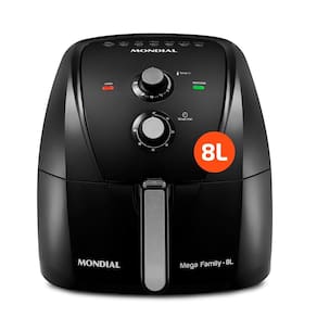 Fritadeira Air Fryer Mondial 8L 1900W Preto AFN-80-FB - 127V