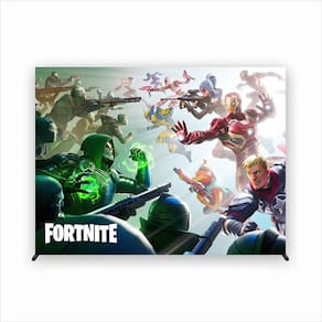 Painel de Festa Retangular Fortnite Diversas Medidas - Fera Print