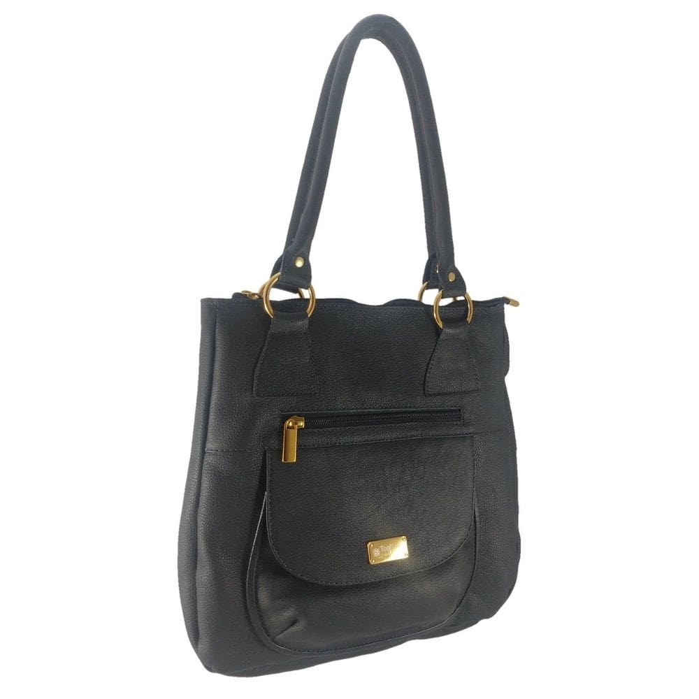 Bolsa Tote Topgrife Couro Preto